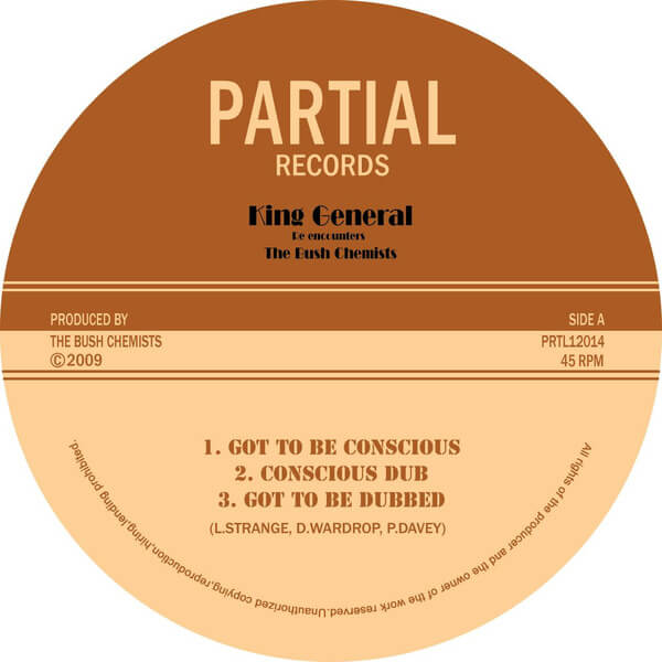 King General & The Bush Chemists - Got to be Conscious - 12"