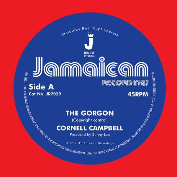 Cornell Campbell - The Gorgon/ Gorgonwise Version - 7"