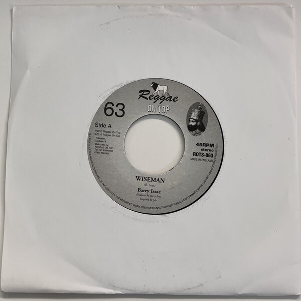 Barry Isaac - Wiseman - 7"