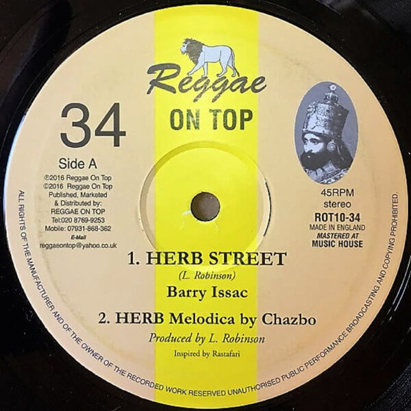 Barry Issac - Herb Street - 10"