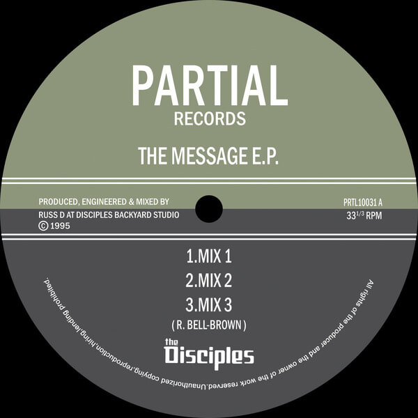 The Disciples - The Message - 10"