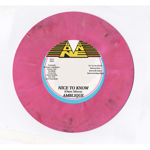 Ambilique - Nice To Know/Toe To Toe - 7"