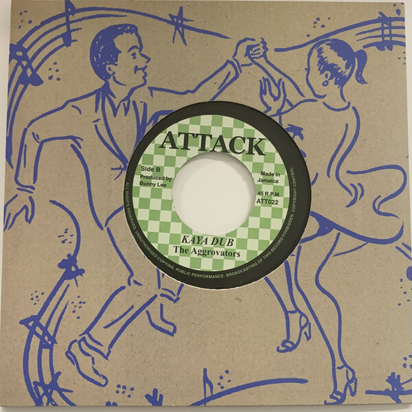 Ronnie Davis & The Aggrovators - Kaya / Kaya Dub - 7"