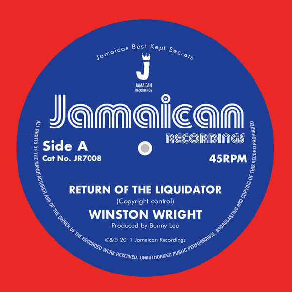 Winston Wright - Return Of The Liquidator - 7"