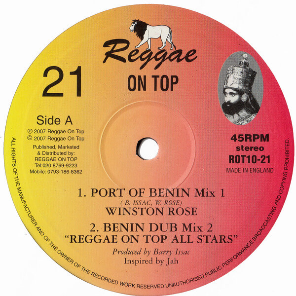 Winston Rose - Port of Benin - 10"