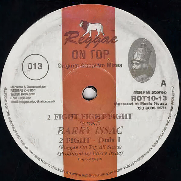 Barry Isaac - Fight Fight Fight - 10"