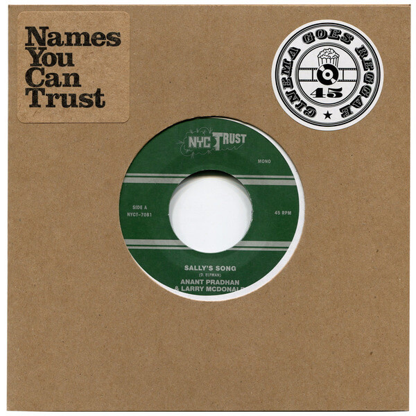 Anant Pradhan & Larry McDonald - Sally's Song - 7"