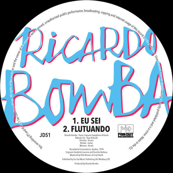 Ricardo Bomba - Eu Sei / Flutuando (1978) - 7"