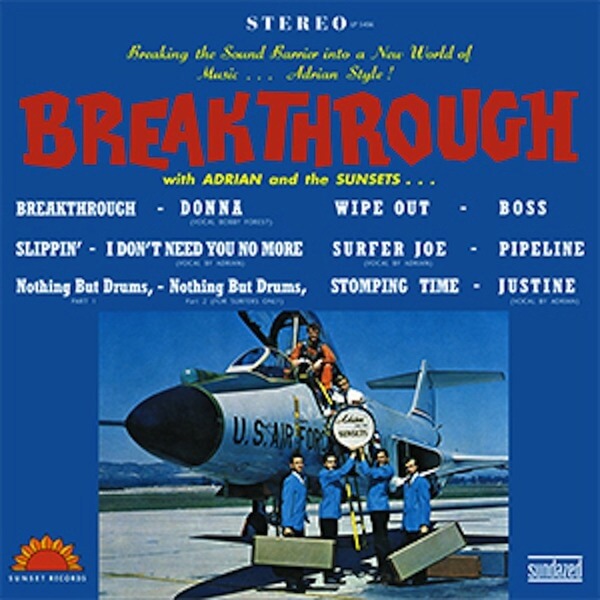 Adrian and the Sunsets - Breakthrough - LP