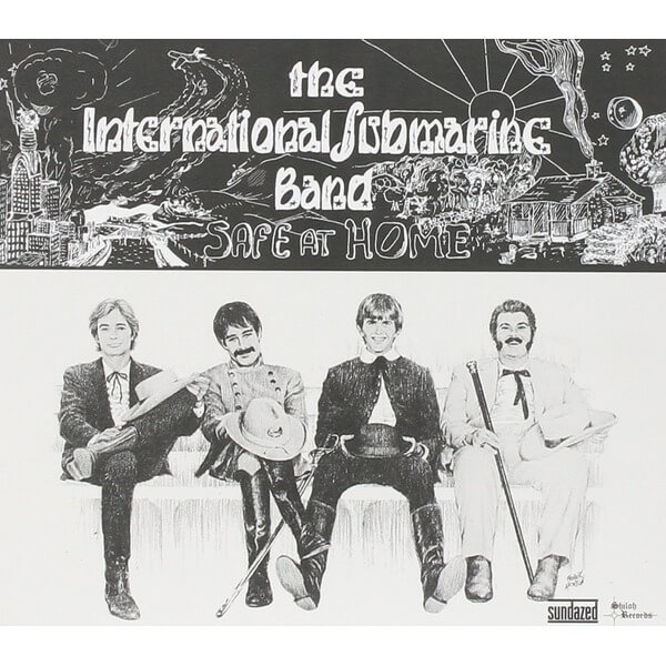 The International Submarine Band (featuring Gram Parsons) - Safe At Home - LP
