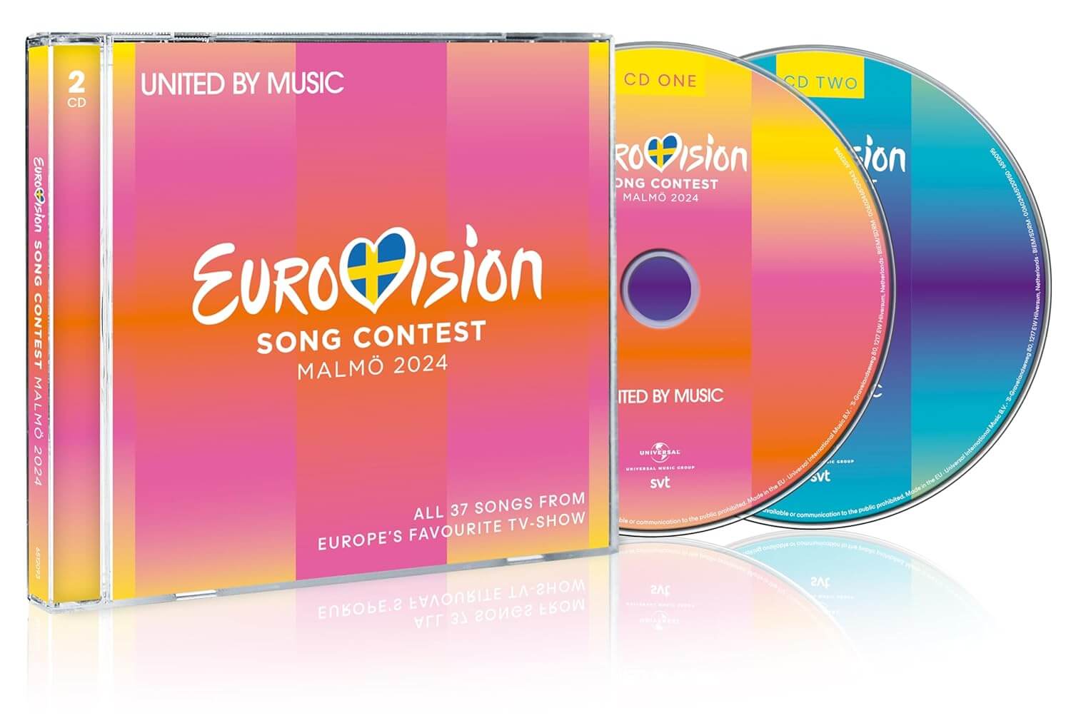Various Artists - Eurovision Song Contest Malmo 2024 - CD