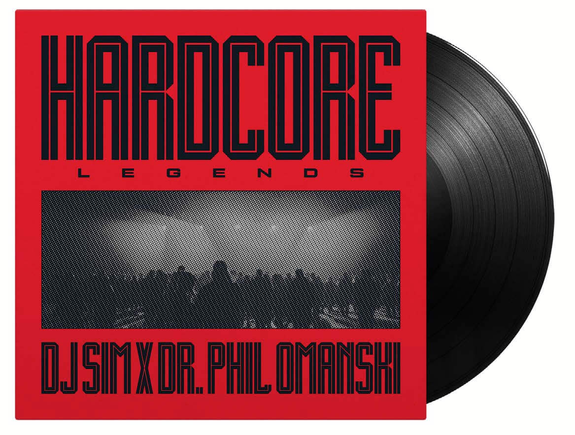 DJ Sim X Dr. Phil Omanski - Hardcore Legends - Vinyl LP - Image 2