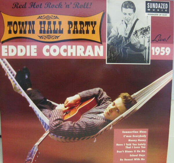 Eddie Cochran - Eddie Cochran Live At Town Hall Party 1959 - LP