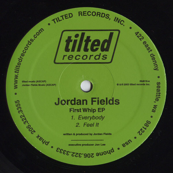 Jordan Fields – Full Tilt Boogie EP - 12'' Maxi Single