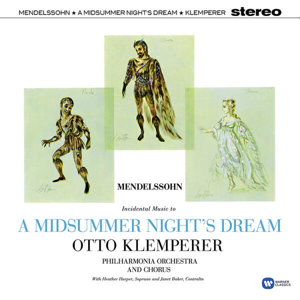Otto Klemperer, Philharmonia Chorus, Philharmonia Orchestra, Mendelssohn – A Midsummer Night's Dream - Vinyl LP