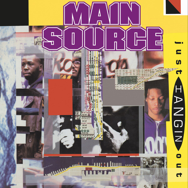 Main Source - Just Hangin’ Out / Live At The Barbecue - 7"