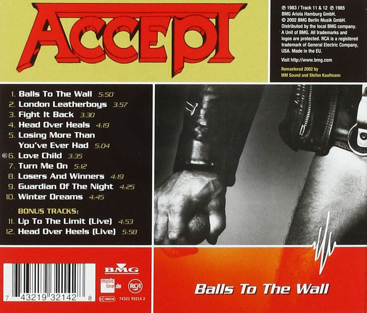 Accept - Balls To the Wall - CD - Image 2