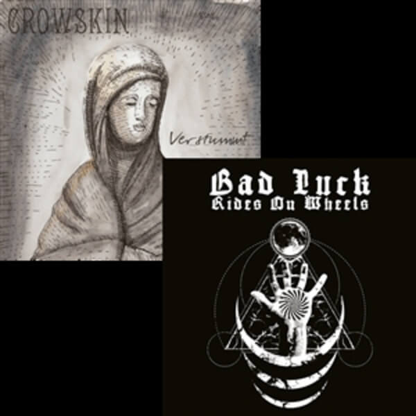 Crowskin / Bad Luck Rides On Wheels - Verstummt - LP