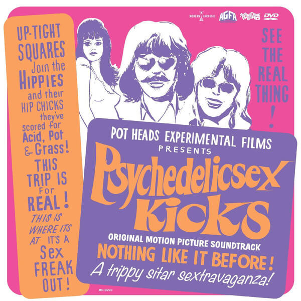 Psychedelic Sex Kicks - OST - LP+DVD
