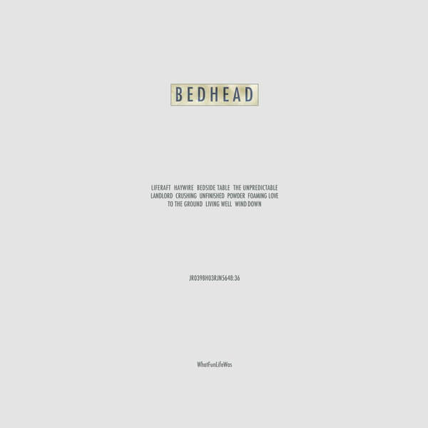 Bedhead - WhatFunLifeWas - LP