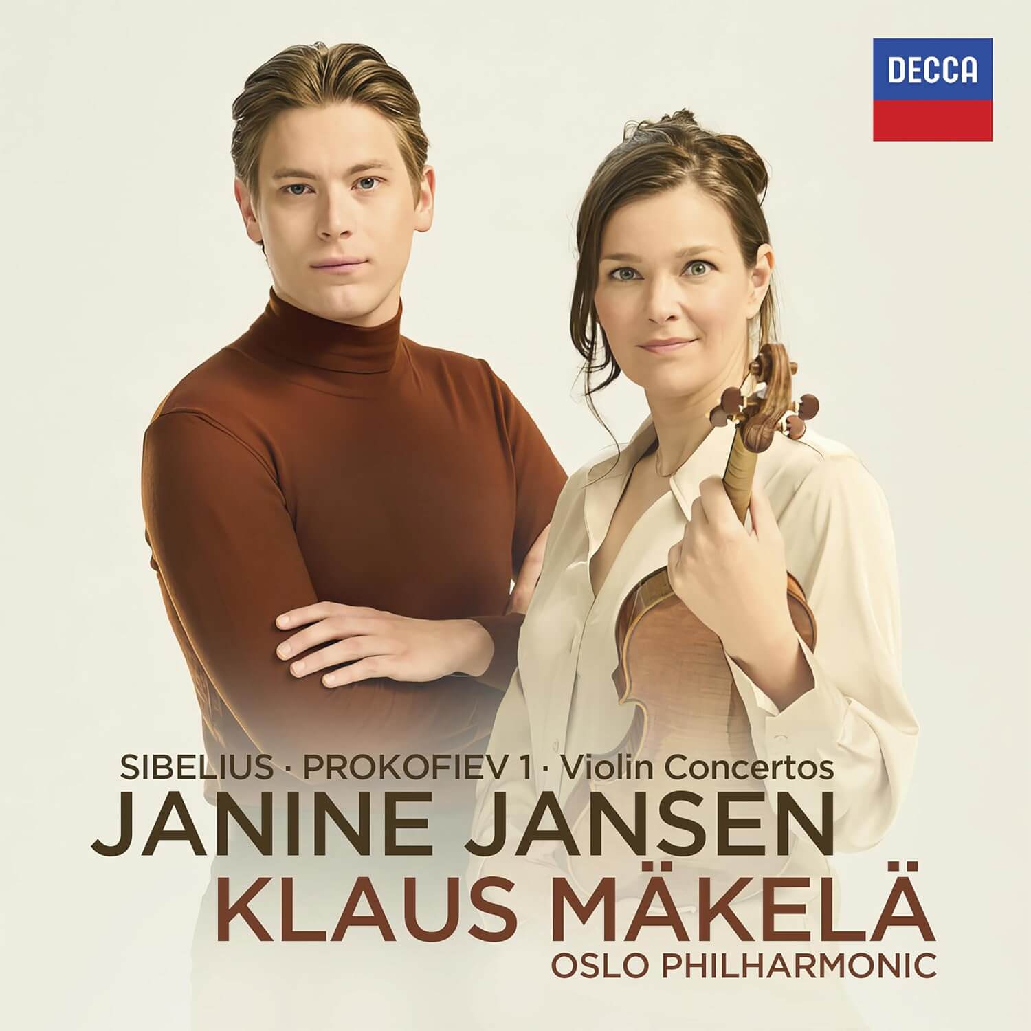 Janine Jansen & Klaus Makela & Oslo Philharmonic Orchestra - Sibelius Prokofiev 1 - Violin Concerto - CD