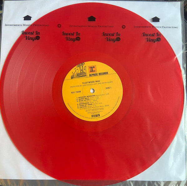 Fleetwood Mac – Fleetwood Mac (Reissue, Ruby Red) - LP - Image 2