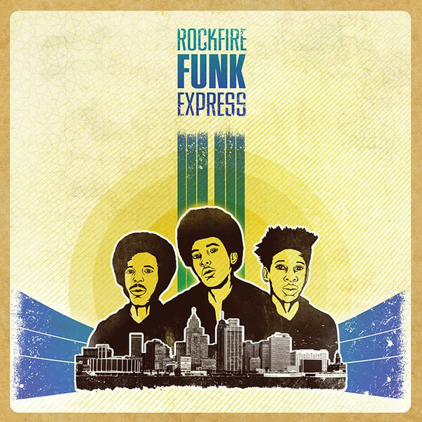 Rockfire Funk Express - People Save The World - 7"