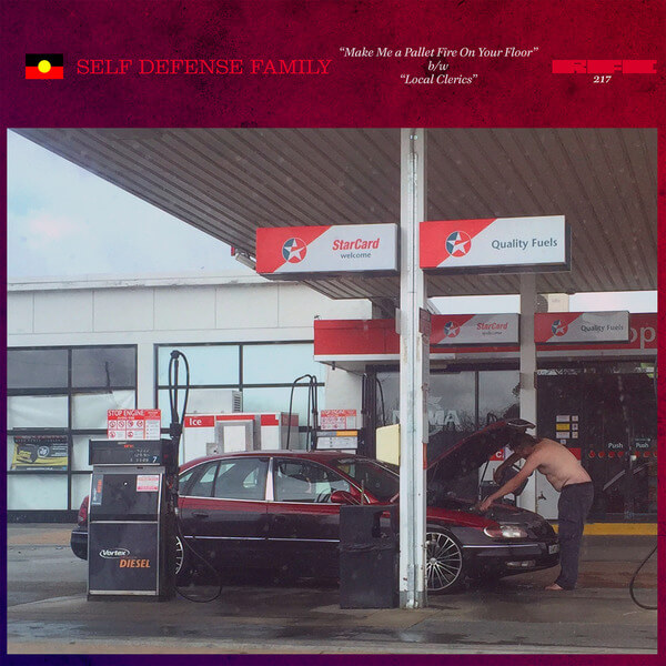 Self Defense Family - Make Me A Pallet Fire On Your Floor / Local Clerics - 7"