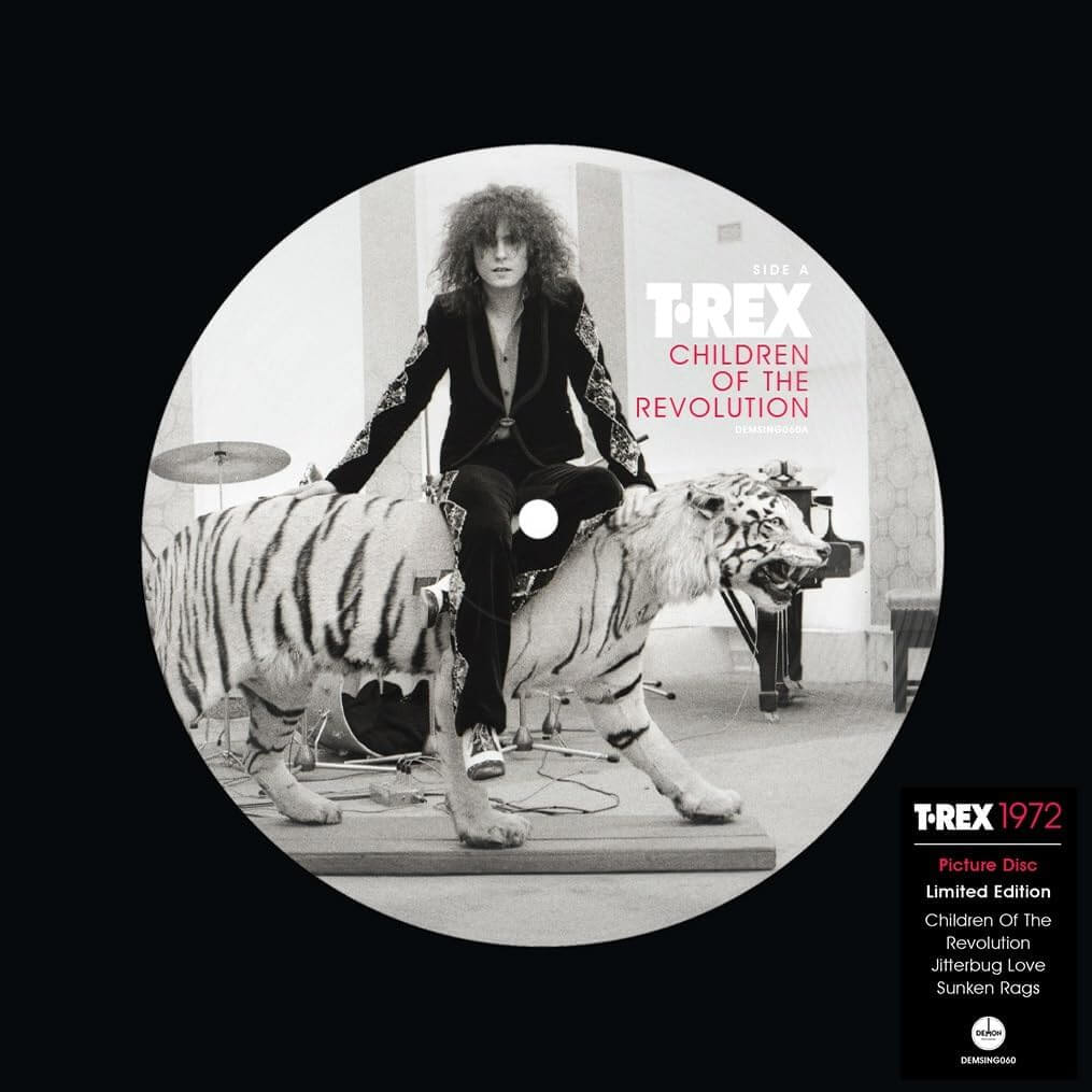 T. Rex - Children Of The Revolution / Jitterbug Love / Sunken Rags - Vinyl Single 7"