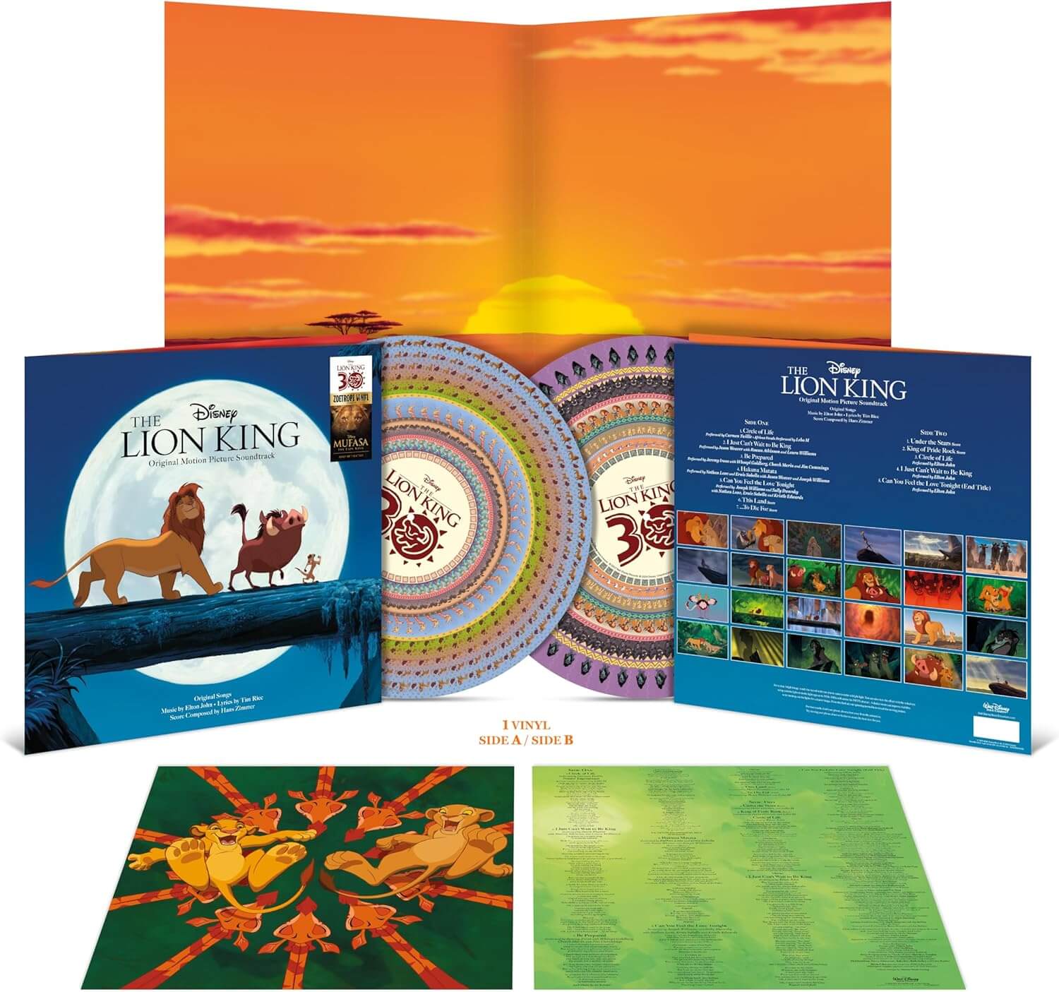 Various Artists - The Lion King (Original Soundtrack) - Vinyl LP - Image 2