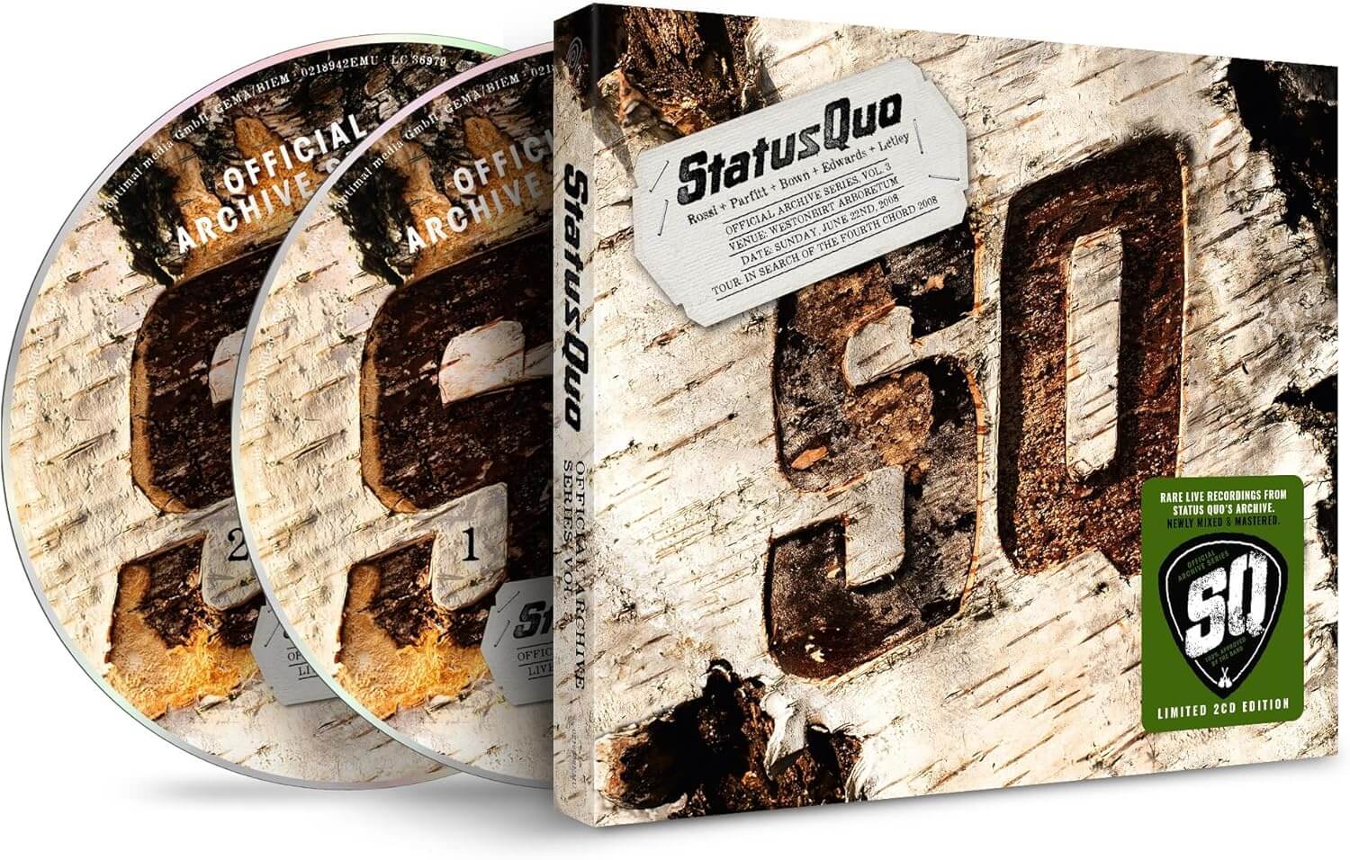 Status Quo - Live At Westonbirt Arboretum - CD - Image 2