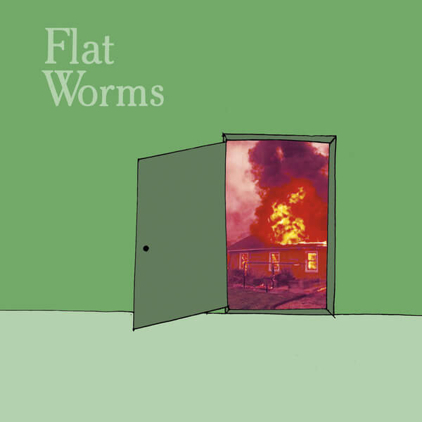 Flat Worms - The Guest" b/w "Circle - 7"