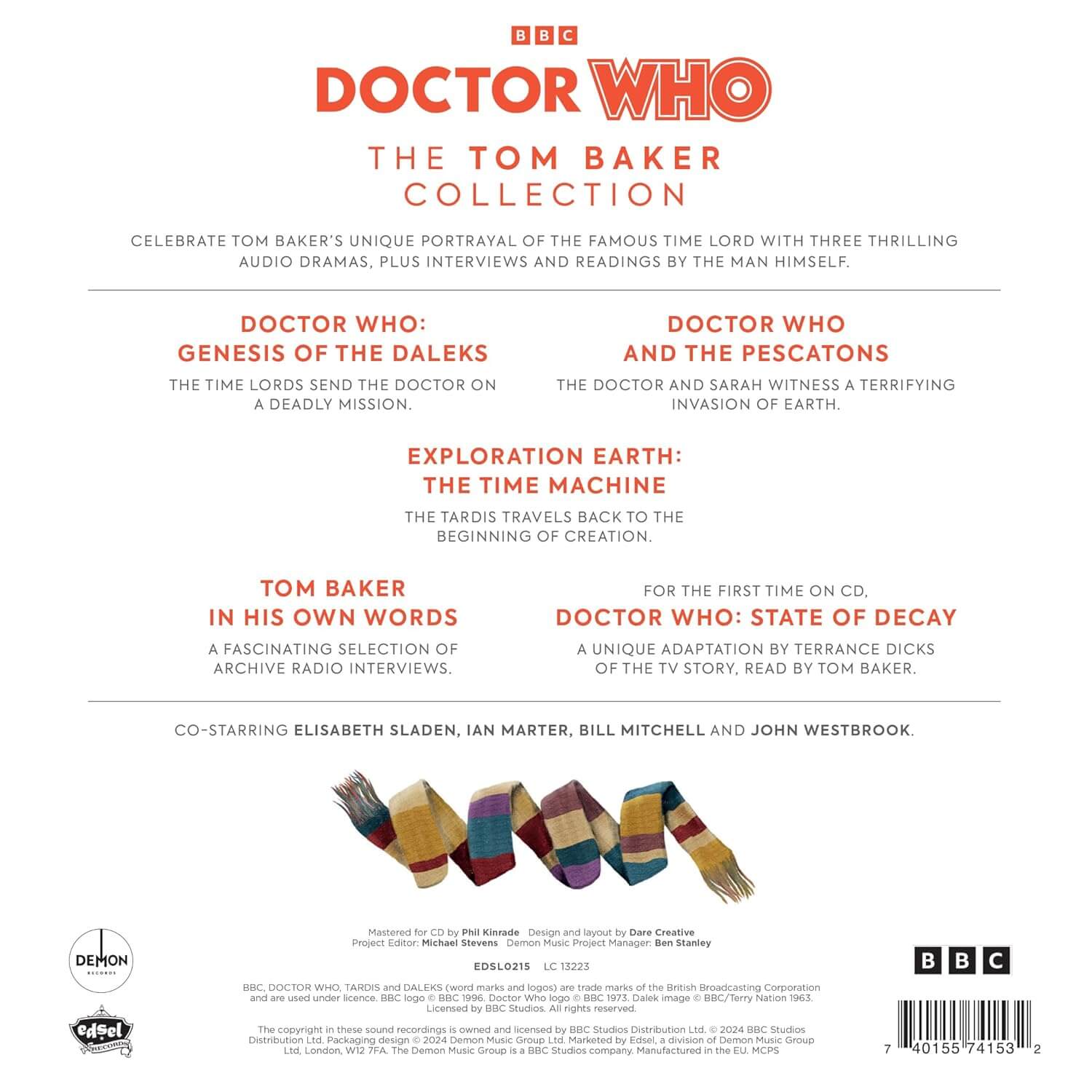 Doctor Who - The Tom Baker Collection - CD - Image 2