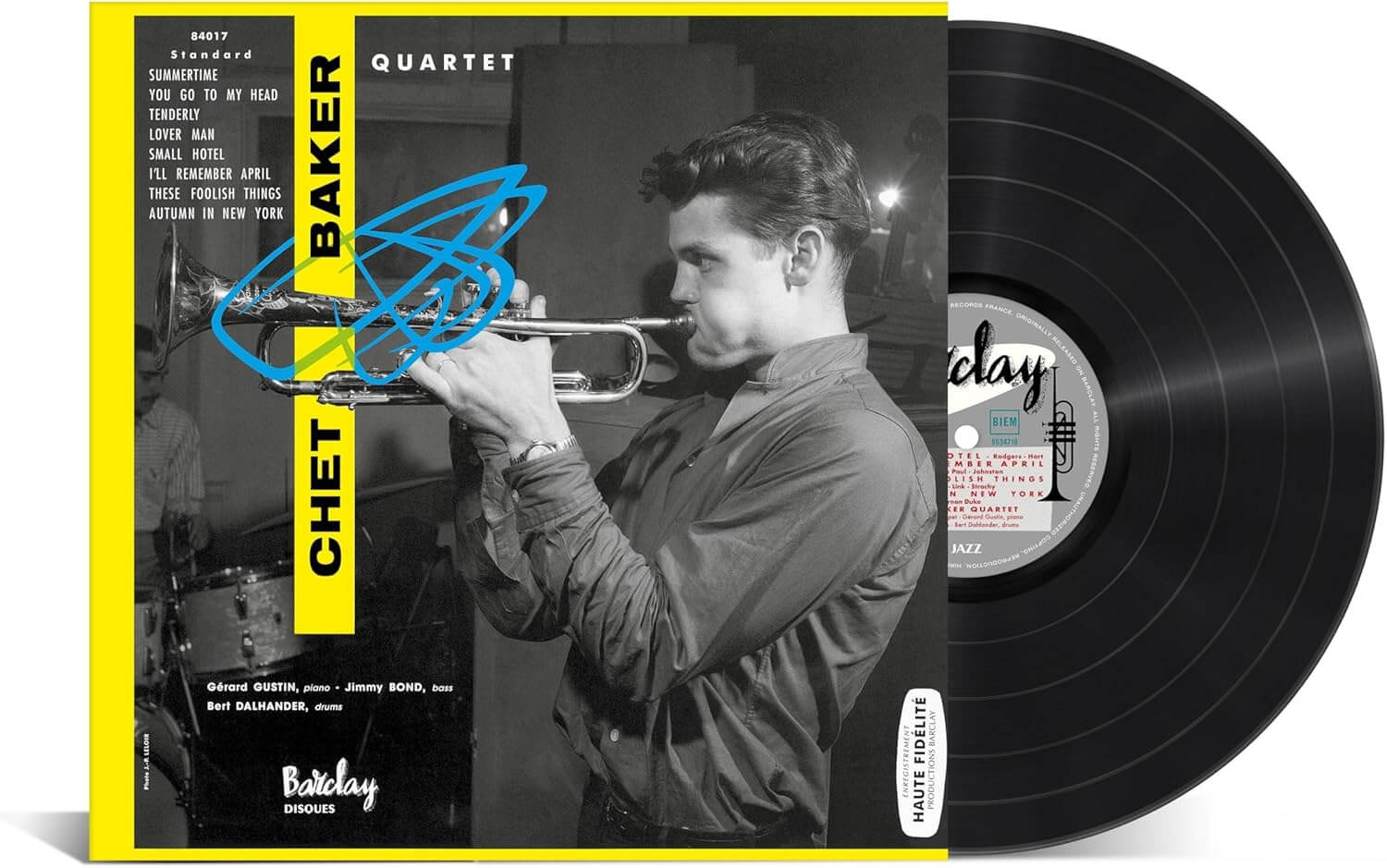Chet Baker - Chet Baker Quartet Vol. 2 (Chet Baker In Paris Vol. 2) - Vinyl LP - Image 2