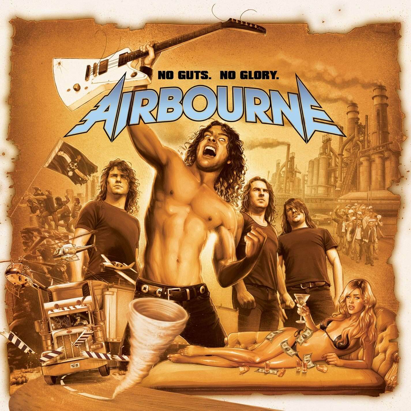 Airbourne - No Guts. No Glory. - Vinyl LP