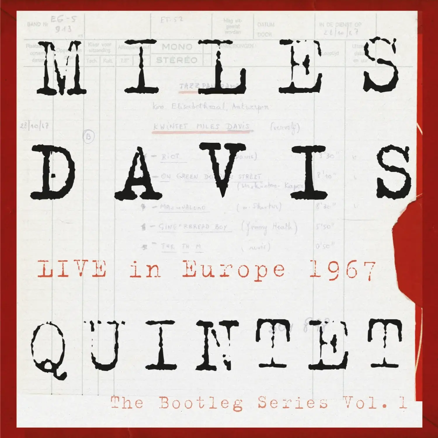 Miles Davis - The Bootleg Series Vol. 1: Live In Europe 1967 - Vinyl LP