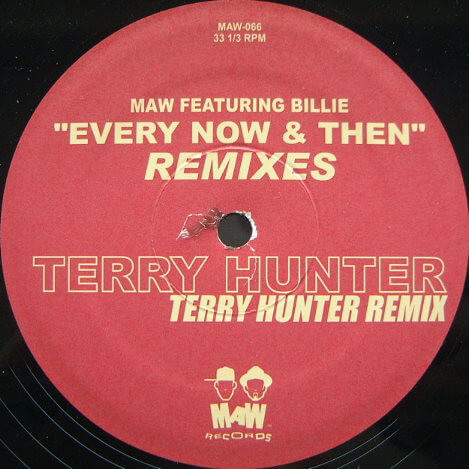 MAW Featuring Billie - Every Now & Then (Remixes) - Vinyl Maxi Single 12"