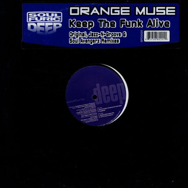Orange Muse - Keep The Funk Alive - Vinyl Maxi Single 12"