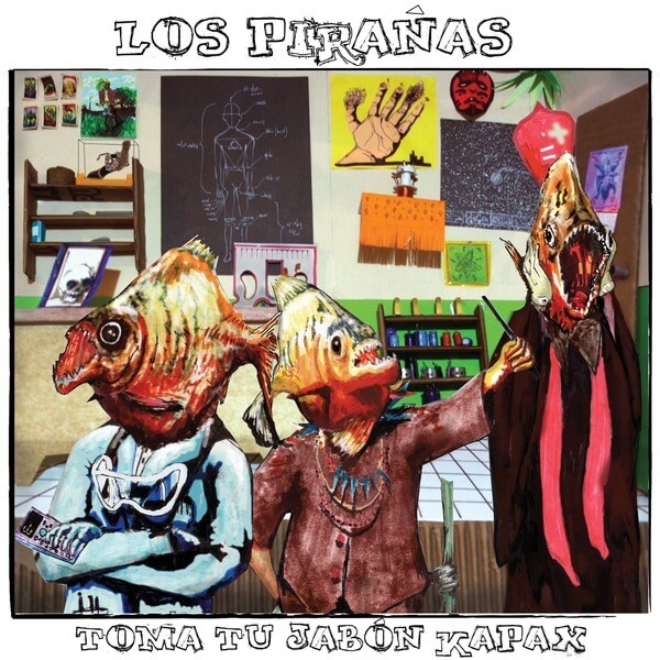 Los Piranas - Toma Tu Jabón Kapax - CD