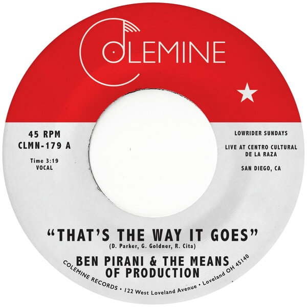 Ben Pirani - That's The Way It Goes - 7"