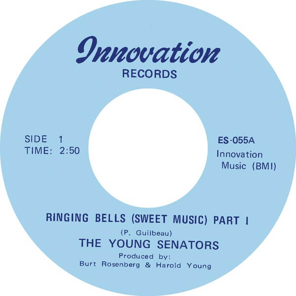 Young Senators - Ringing Bells (Sweet Music) Part 1 b/w Part 2 - 7"