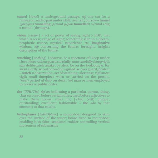 Tunnelvision - Watching The Hydroplanes - LP