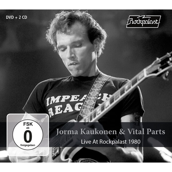Jorma Kaukonen & Vital Parts - Live At Rockpalast 1980 - 2CD+DVD