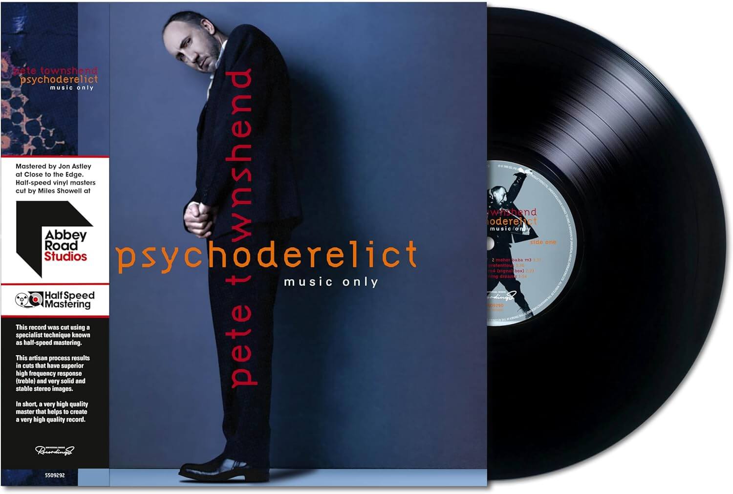 Pete Townshend - Psychoderelict - Vinyl LP