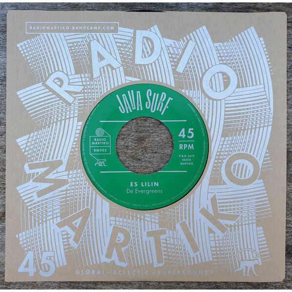 De Evergreens / Les Jaguars De Casablanca - Es Lilin / Gonzales - 7"