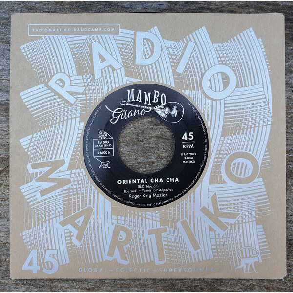 Roger King Mozian - Oriental Cha Cha / Sirocco (MAMBO) - 7"