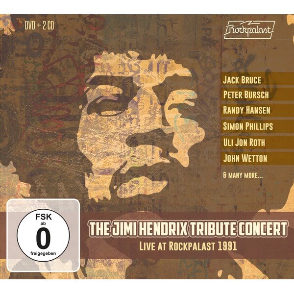 VA - The Jimi Hendrix Tribute Concert – Live at Rockpalast 1991 - 2CD+DVD