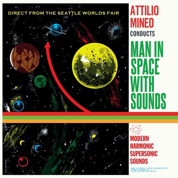 Attilio Mineo - Man In Space With Sounds - LP