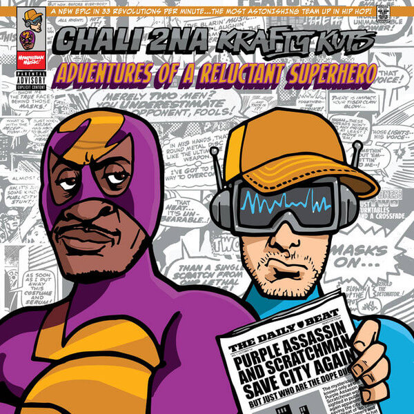 Chali 2na & Krafty Kuts - Adventures Of A Reluctant Superhero - CD