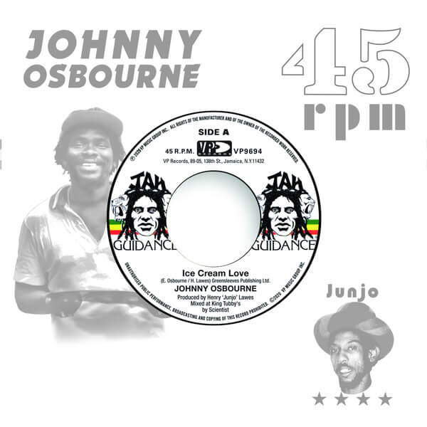 Johnny Osbourne / Roots Radics - Ice Cream Love / Extra Time One - 7"
